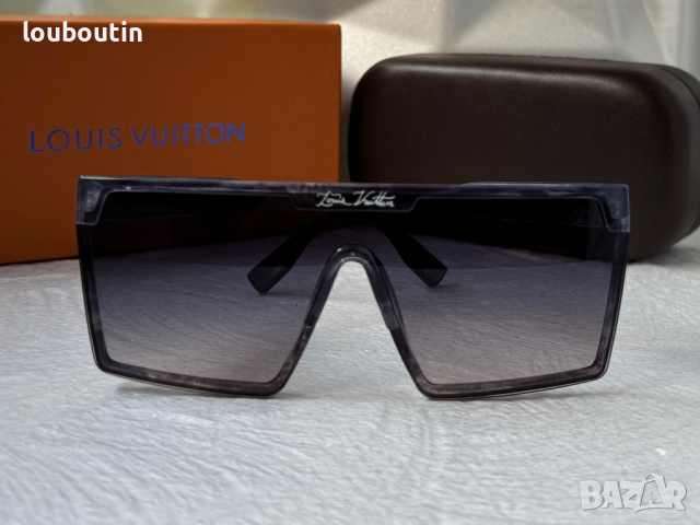 Louis Vuitton 2023 висок клас мъжки слънчеви очила маска Дамски Унисекс, снимка 5 - Слънчеви и диоптрични очила - 44783786