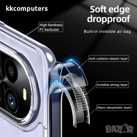 Huawei nova 13 Pro 5G PC + TPU/ MagSafe Удароустойчив Калъф и Протектор, снимка 5 - Калъфи, кейсове - 51450593