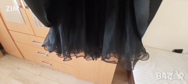 Официална черна рокля с късо сако-размер XS/S, снимка 4 - Рокли - 30168497