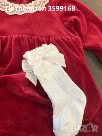 Рокля H&M 74рр, снимка 3 - Бебешки рокли - 52746350