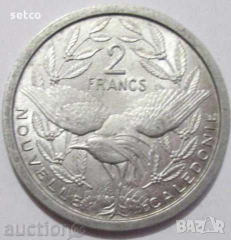 2 франка Нова Каледония 1949 г. с68, снимка 1 - Нумизматика и бонистика - 31983798