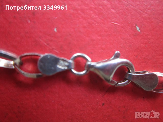 Уникално дизайнерско сребърно колие с камъни , снимка 4 - Колиета, медальони, синджири - 36622296