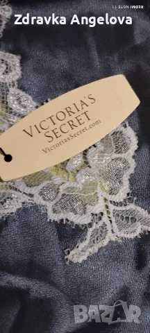 Сатенена нощница Victoria 'S Secret. Оригинална с етикет., снимка 10 - Нощници - 55536625