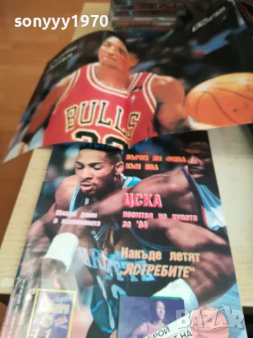 БУБА БАСКЕТБОЛ+ПЛАКАТ НА СКОТИ ПИПЪН-АПРИЛ 94Г 3004251758
