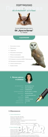 Професионални PowerPoint презентации и учителски портфолиа , снимка 10 - Други услуги - 51641275