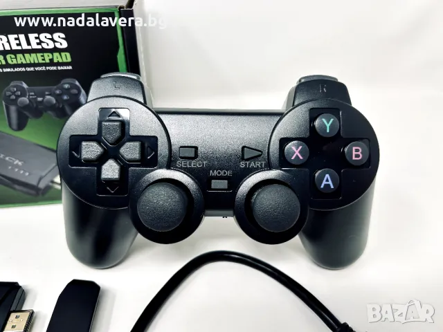 Безжична Ретро Игра Конзола Game Stick HD HDMI с 10000 игри и два джойстика, снимка 4 - Други игри и конзоли - 40951012