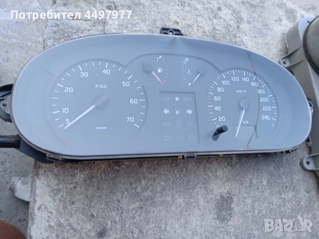 Табло километраж за Рено сценик  1.9 dci 102к.с 2002г