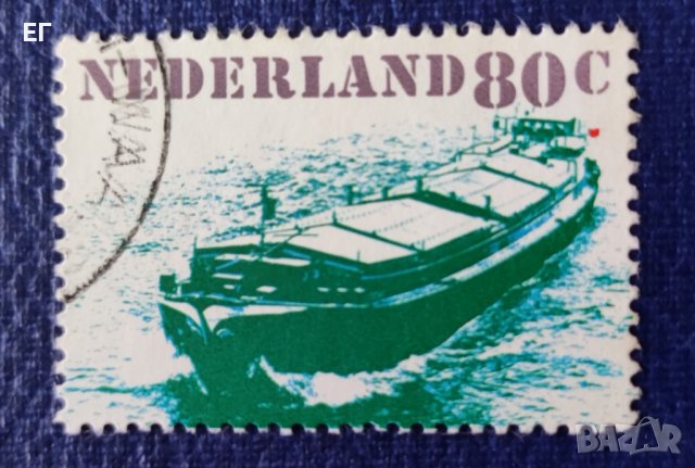 Нидерландия, 1980 г. - подпечатана марка, част от серия, 1*6, снимка 1 - Филателия - 37433738