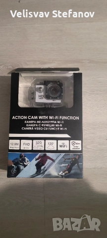 продавам екшън камера чисто нова 