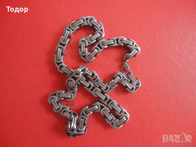 Невероятен ланец верига синджир , снимка 3 - Колиета, медальони, синджири - 44655490
