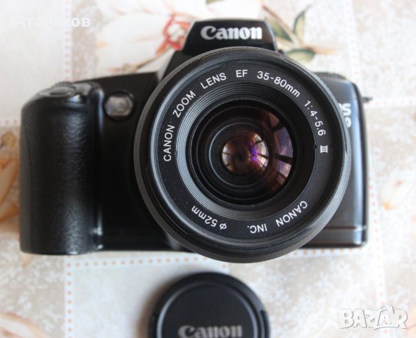 Canon EOS 3000V 35 mm с обектив, снимка 2 - Фотоапарати - 40636872