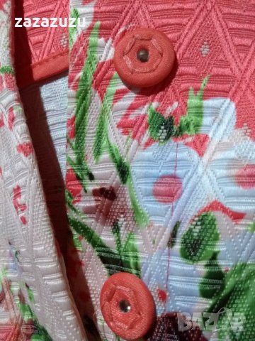 Официално дамско сако с цветни мотиви, снимка 4 - Рокли - 30754756