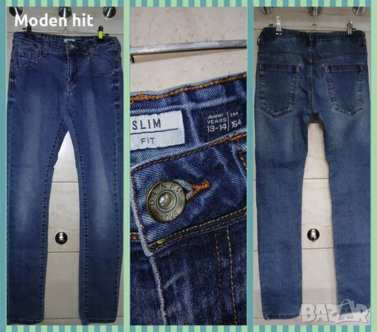 Дънки за момче размер до 164 см., снимка 7 - Детски панталони и дънки - 47696267