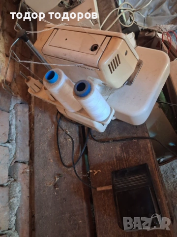 Бродировъчна машина,оверлог,пароловител, снимка 7 - Други машини и части - 54105149