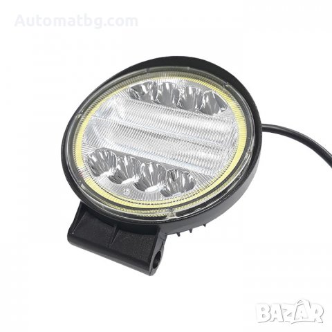 Диоден халоген Automat, Универсален, Алуминий, IP67, 12V - 24V, 72W, 6000K, 1893, Черен