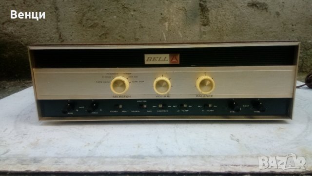 BELL 2420- лампов стерео vintage усилвател., снимка 13 - Ресийвъри, усилватели, смесителни пултове - 38988802