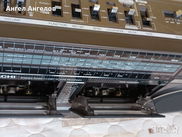 HITACHI TRK-W55E, снимка 6 - Радиокасетофони, транзистори - 53139212