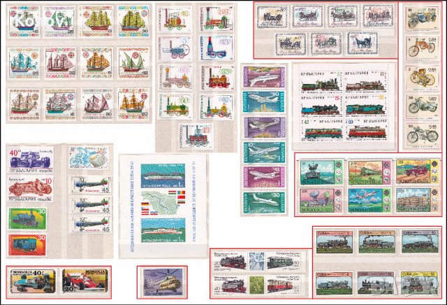 Лот пощенски МАРКИ - БЕЗ печат - 420 бр. ДОГОВАРЯНЕ!, снимка 2 - Филателия - 33980028