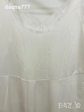 Бяла дамска нощница/ комбинезон S, снимка 3 - Нощници - 49415828