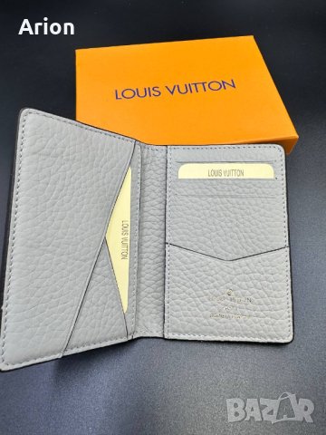 Картхолдъри визитници Louis Vuitton, снимка 3 - Портфейли, портмонета - 42854941