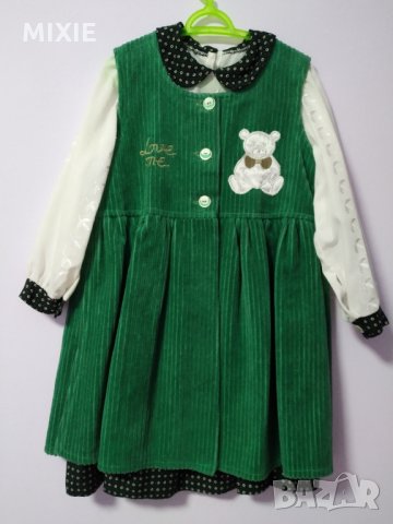 Отлична детска рокля от две части, снимка 1 - Детски рокли и поли - 34405630