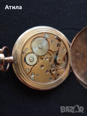 джобен часовник позлатен, снимка 12 - Джобни - 51036370