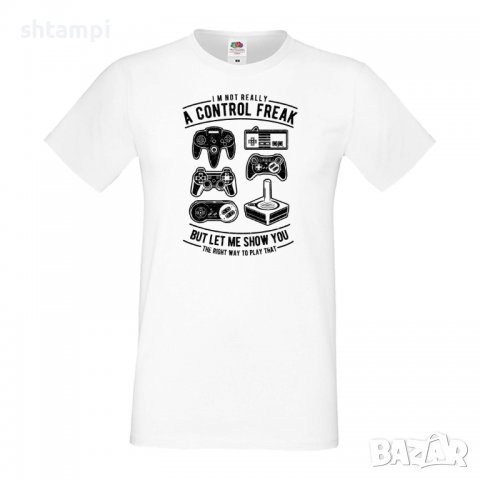 Мъжка тениска I'm Not Really A Control Freak Изненада,Подарък,Празник , снимка 2 - Тениски - 36812404