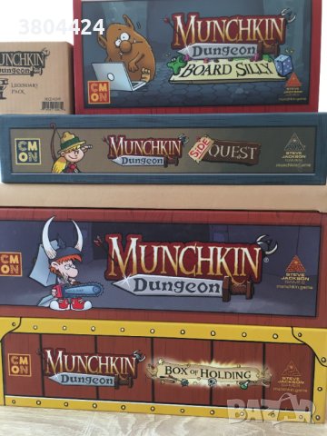 настолна игра Munchkin Dungeon [Kickstarter], снимка 2 - Настолни игри - 42201383