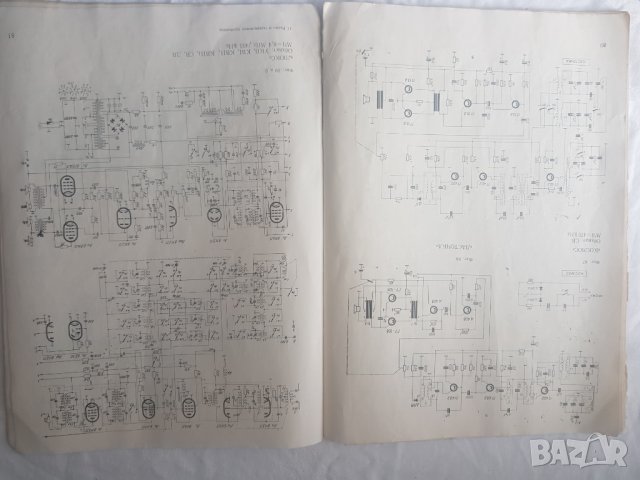 Книга със схеми за стари радиоапарати, снимка 7 - Антикварни и старинни предмети - 44434139