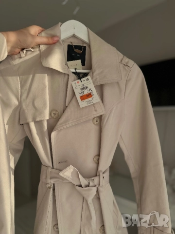 Тренч бежов Mohito, снимка 4 - Палта, манта - 52171532