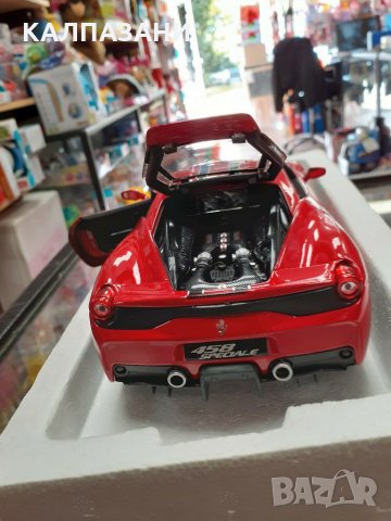 Burago Ferarri 458 Speciale 18-16903, снимка 2 - Колекции - 30244615