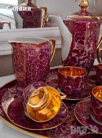 Сервиз за кафе *Арт деко* , снимка 4 - Сервизи - 53932041