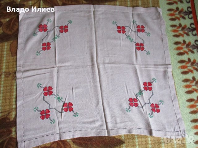 Ковьор/ръчно плетен ,бродиран и тъкан килим за стена/ и покривки /същия начин на производство/, снимка 2 - Други - 30672386