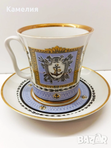 Руски порцелан , снимка 3 - Чаши - 52225430