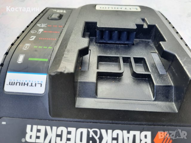 Зарядно за литиево йонни батерии  Black decker , снимка 3 - Други инструменти - 42759520