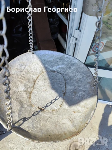 Стар кантар паланца, снимка 4 - Антикварни и старинни предмети - 50571541