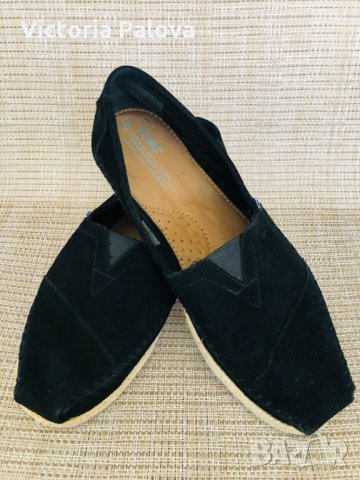 Мъжки мокасини TOMS естествена кожа, снимка 9 - Мокасини - 31486354