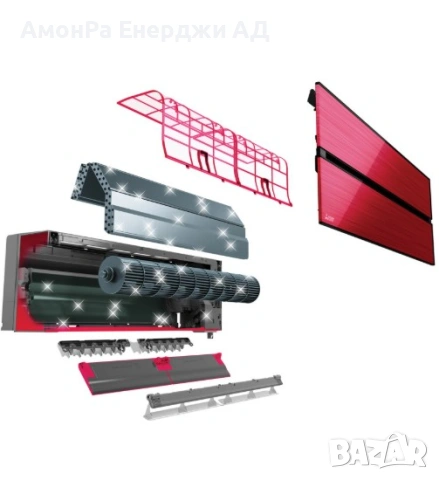 Хиперинверторен климатик Mitsubishi Electric MSZ-LN35VGR / MUZ-LN35VG RED WiFi, 12000 BTU, Клас A+++, снимка 6 - Климатици - 54277817
