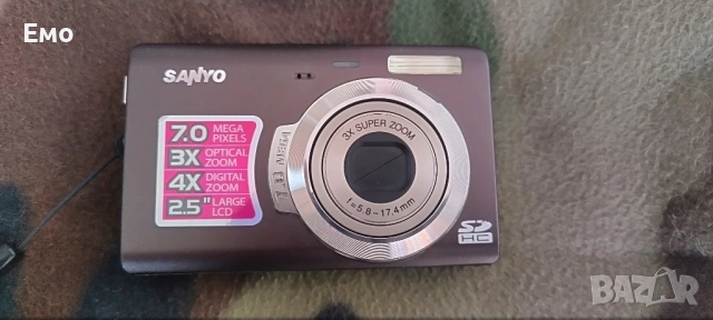 Цифров фотоапарат Sanyo VPC - T700, снимка 4 - Фотоапарати - 52422697
