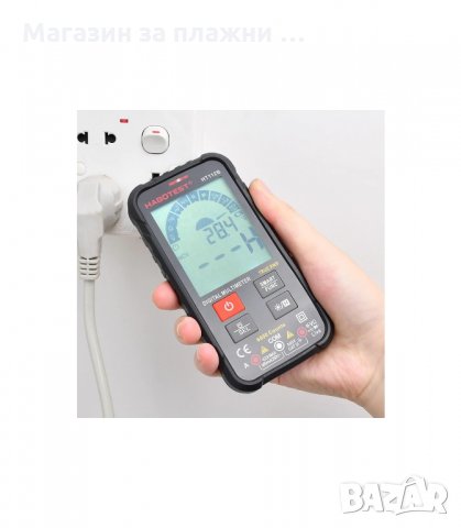 ДИГИТАЛЕН СМАРТ МУЛТИМЕТЪР HABOTEST HT112B 600 V 600 MA С ДВОЙНА СКАЛА И TRUE RMS - код HT112B, снимка 9 - Други инструменти - 34131982