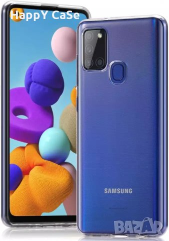 Samsung Galaxy A53 A21s A31 A41 A51 A71 / Плътен прозрачен мек кейс калъф гръб, снимка 8 - Калъфи, кейсове - 28313295