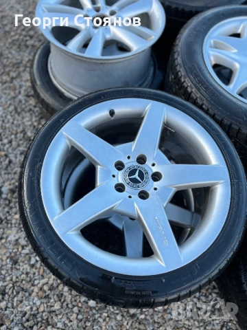 Мерцедесови джанти, снимка 2 - Гуми и джанти - 53057435