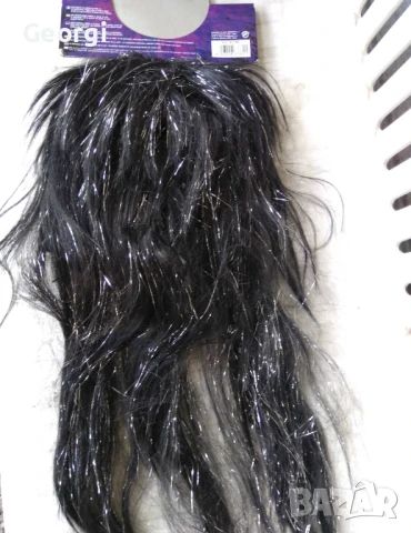 Карнавална маска с перука/парти/хелоуин , снимка 4 - Продукти за коса - 51231522