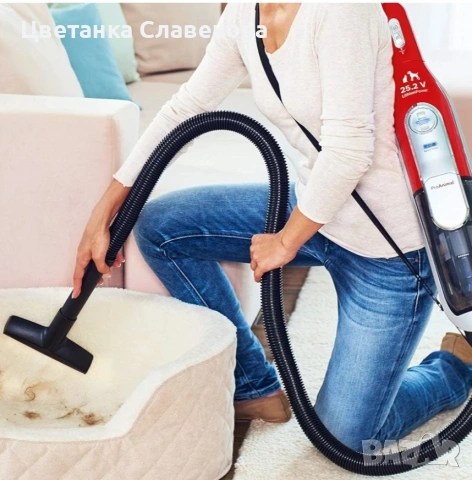 Безкабелна прахосмукачка Bosch Athlet BCH6ZOO, 25.2 V, Li-Ion, Сензор Bagless Technology,60 мин, снимка 9 - Прахосмукачки - 53175409