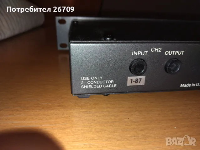 Equaliser, еквалайзер Rane ME15, 220V, снимка 8 - Еквалайзери - 49690102