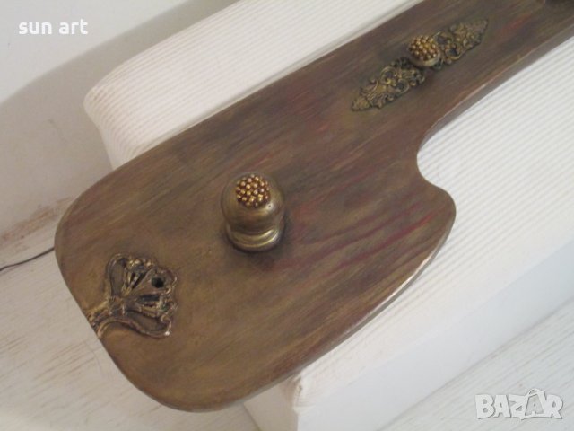 антична дървена закачалка, снимка 3 - Закачалки - 38037122