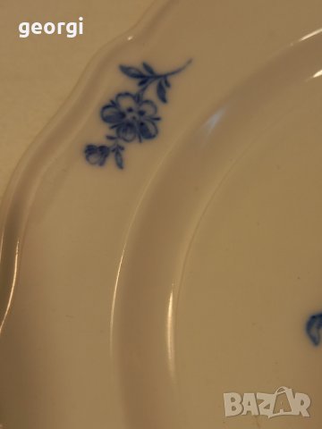 порцеланова чиния Meissen , снимка 4 - Чинии - 44252042
