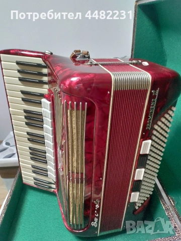 Продавам Немски акордеон Баркароле Проминенз2 4гласа с куфар , снимка 9 - Акордеони - 53040088