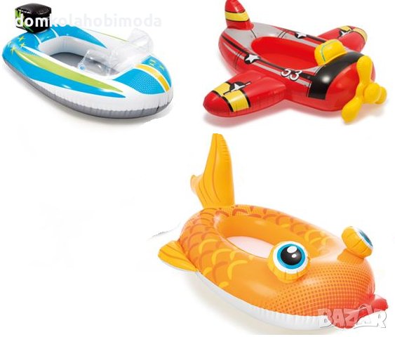  Надуваема детска лодка Intex,3 дизайна, До 27 килограма , снимка 2 - Надуваеми играчки - 40528105