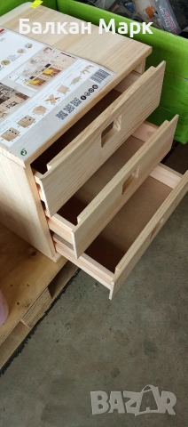 Нови дървени шкафчета – класическо изпълнение, 3 чекмеджета
, снимка 5 - Шкафове - 53131429